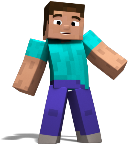 Minecraft Elitegamerinsights homepage character