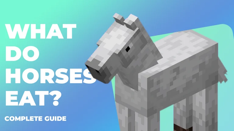 What do horses eat and how to breed them in Minecraft