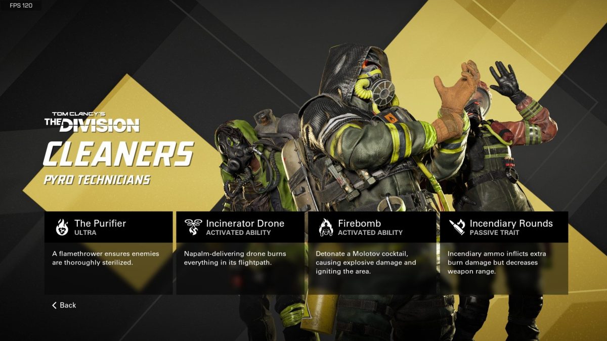 Cleaners XDefiant Faction Abilities