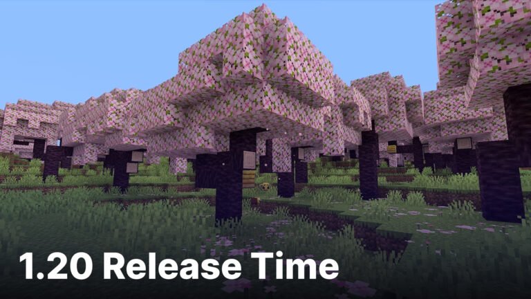 Minecraft 1.20 release time – what we know