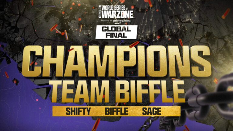 World Series of Warzone 2023 Global Finals: Team Biffle Takes Home the Title