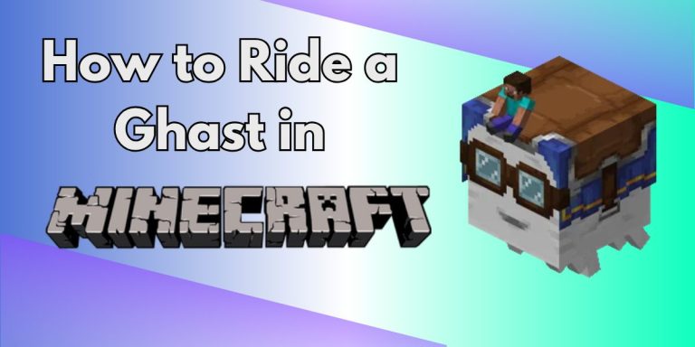 How to Ride a Ghast in Minecraft – Yes, It’s Actually a Thing Now!