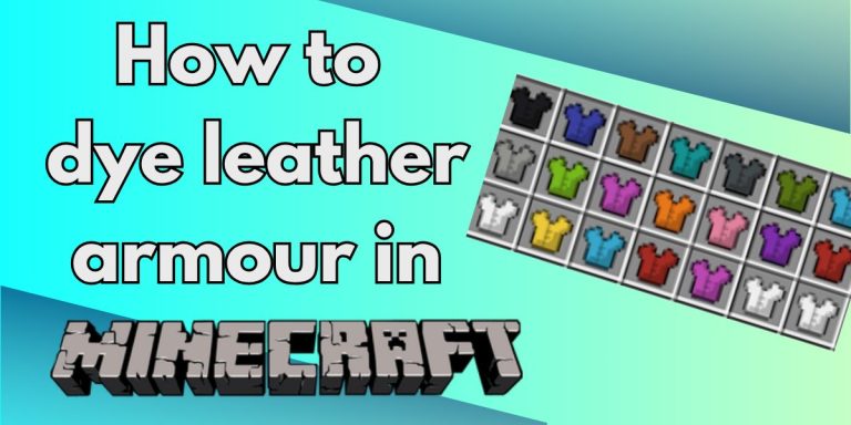 How to Dye Leather Armour in Minecraft (Java & Bedrock Guide)