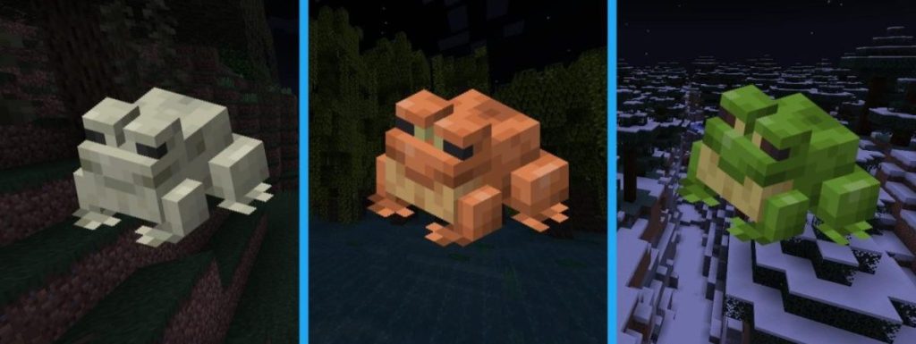 Frogs Minecraft