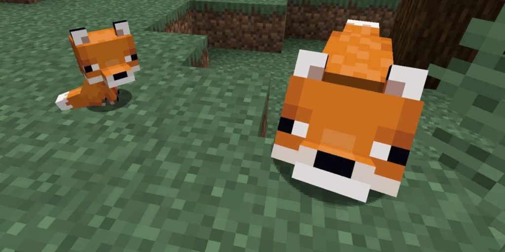 baby fox minecraft