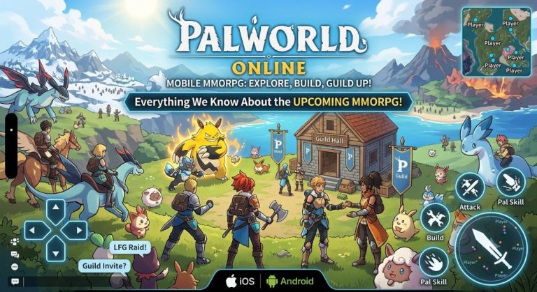 Palworld MMORPG: Everything We Know About Palworld Online