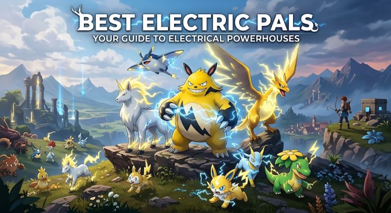 Best Electric Pals in Palworld 1.0: Top 10 Ranked