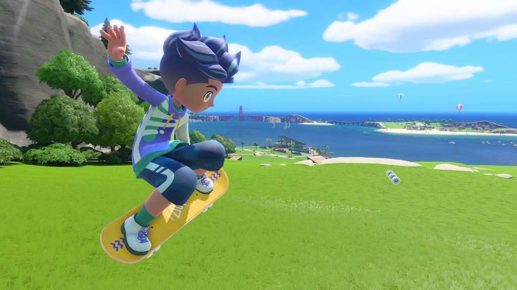 Skateboarding Switch Sports Resort