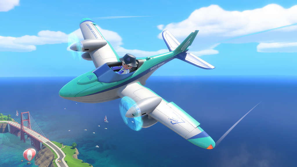 Prop Plane Switch Sports Resort